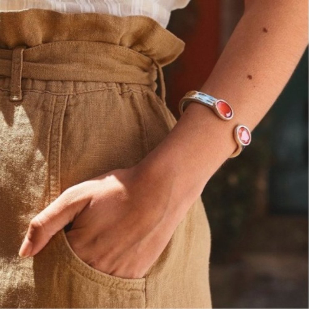 Orion Coral Swarovski Crystal UNOde50 Bracelet